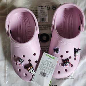 Kuromi Ballerina Pink Crocs